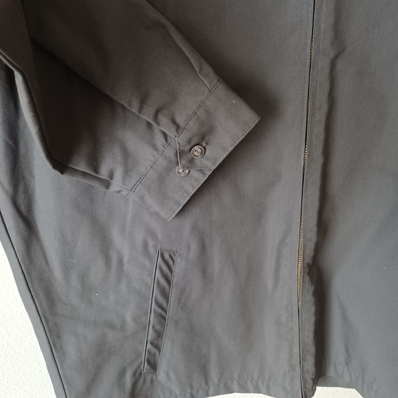 Mr. California Mens Zippered Lightweight Jacket Size Large Dk. Gray - Picture 5 of 12